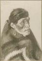 Portrait of Has-tin-wez, a Navajo Indian by Elbridge Ayer Burbank