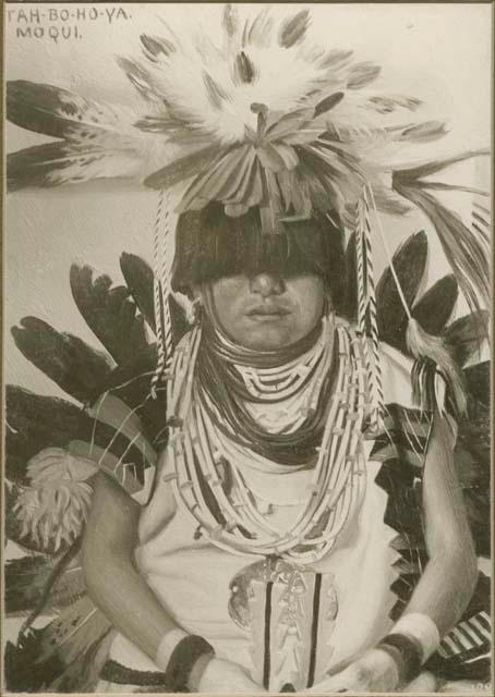 Tah-bo-ho-ya, a Hopi man