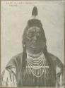 Portrait of Chief Plenty Coos, a Crow Indian