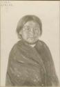 Portrait of small Apache girl named E-Wa