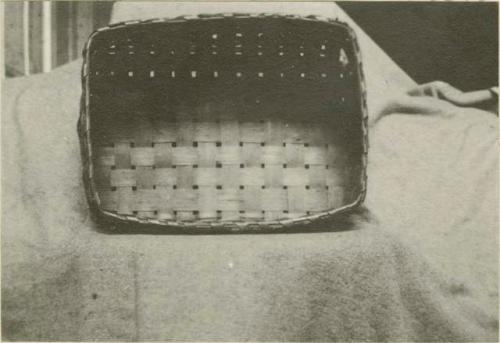 Photograph of basket interior