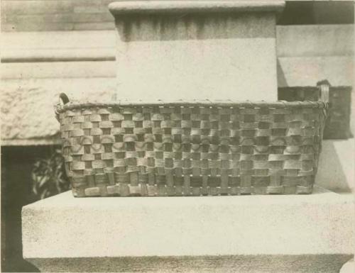 Photograph of a basket from Pascoag, R.I.