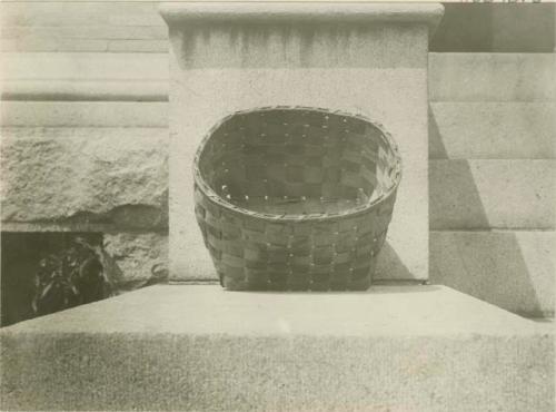 Photograph of basket from Pascoag, R.I.