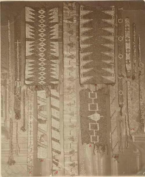 Iroquois Wampum belts at Onondaga