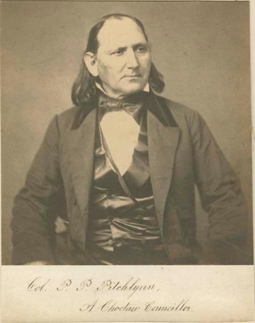 Col. Peter Perkins Pitchlynn (1806-1881), a Choctaw councillor