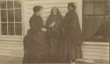 Miss Fletcher and two Winnebago women. 1888 Winnebago Reservation