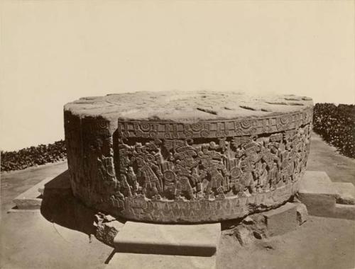 Sacrificial stone, the Stone of Tizoc