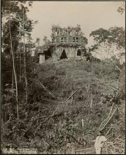 Temple of the Cross, Palenque, South facade