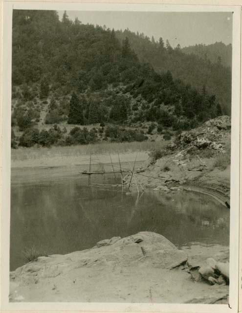 Fishing place on Klamath River