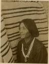 Navajo man, profile