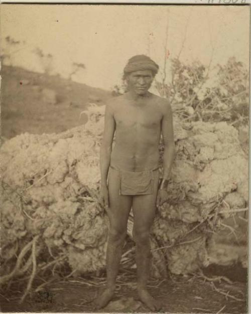 Navajo man, front