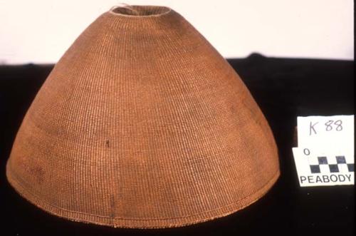 Cedar bark hat