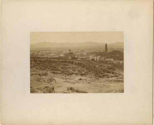 Panorama of Puebla, Mexico