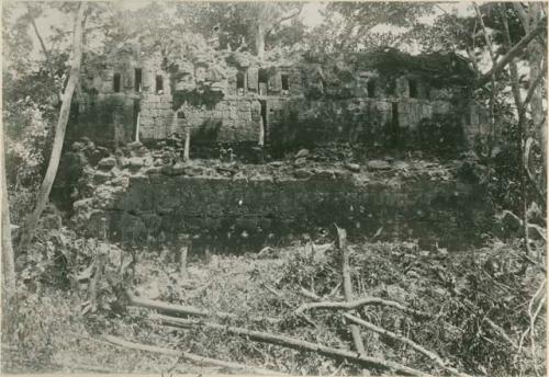 South side of House of Flying Facade at Quintana Roo