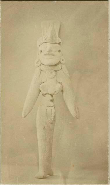 Carved terracotta figure