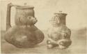 Vessels with anthropomorphic and zoomorphic figures