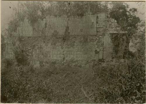 Stone wall, Chacmultun, Mexico