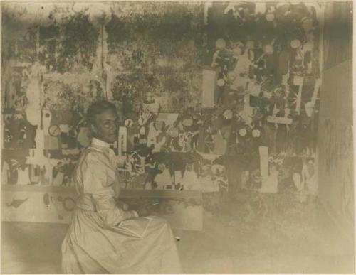 Adela Breton in the Temple of the Tigers