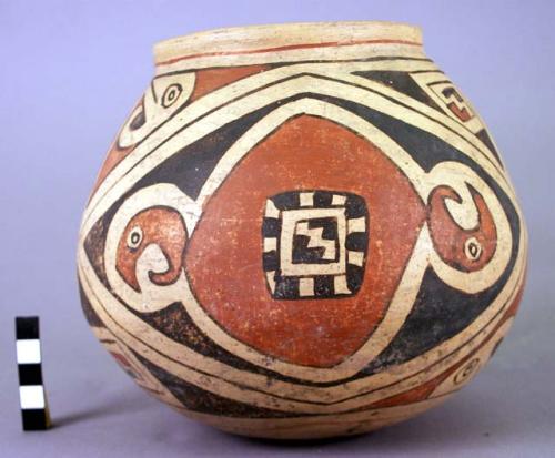 Jar, decorated ware