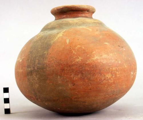 Painted earthen jar