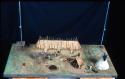 Diorama. "Houses of the Nez Perce Indians"