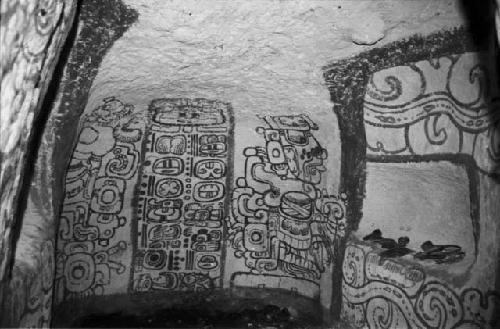 Painted tomb at Rio Azul