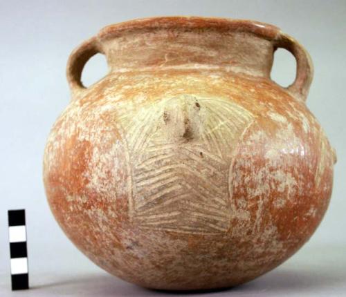 Vessel with two handles