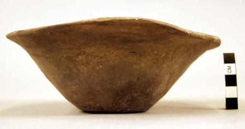 6 potsherds which are apparently a handleless conical bowl-Matera I plain ware