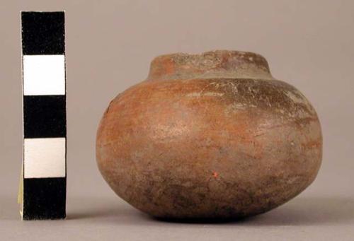 Small earthen jar