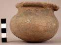 Small earthen jar, conical