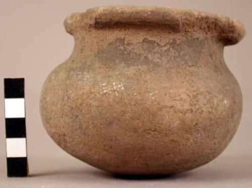 Small earthen jar, conical