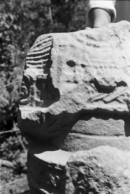 Detail of Monument 56 at Tonina