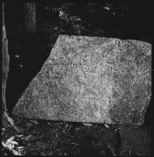 Fragment of Lintel 5 from Yaxchilan