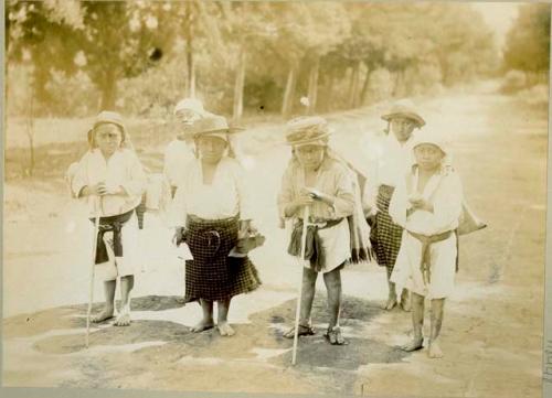 Group of Maya children