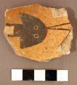 Zoomorphic potsherd