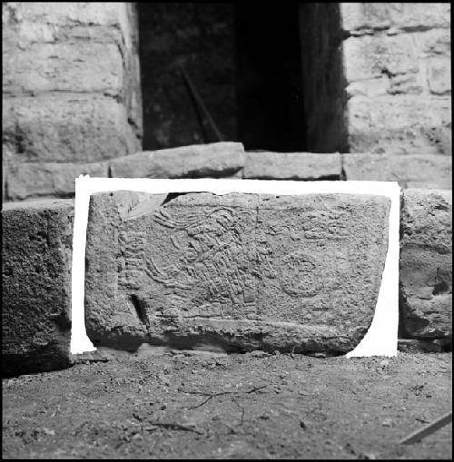 Block XIII of Hieroglyphic Stairway 2 of Structure 33 at Yaxchilan