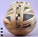 Jar, decorated ware