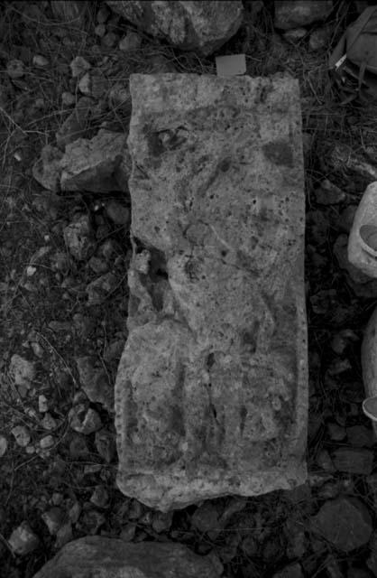 Fragment of Stela 3 at Uxmal