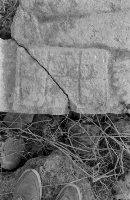 Detail of Stela 6 at Uxmal