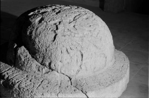 Ball court sculpture from Chichen Itza