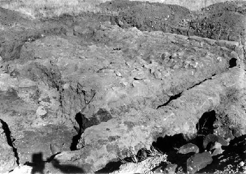 Pucara excavations, view of excavation area