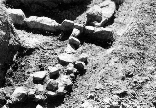 Pucara excavations, view of excavation area