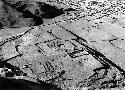 Pucara excavations, aerial view of site