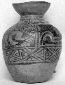 Calleju du Higlas Pottery, decorated jar