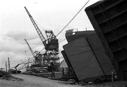 Ships in dock