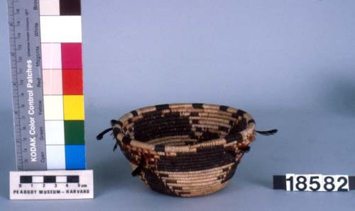 Feathered basket