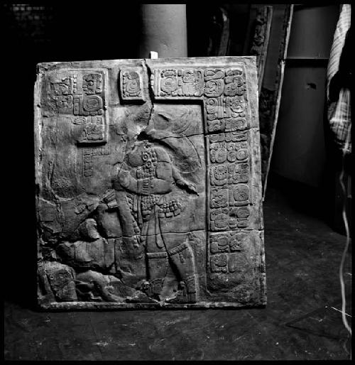 Cast of Lintel 46 from Yaxchilan