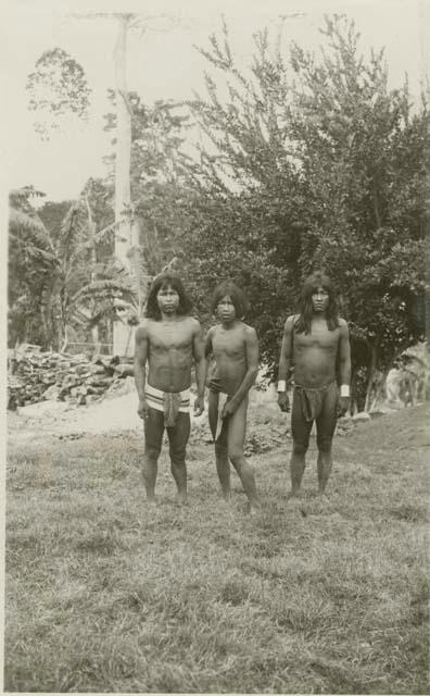 Three Chocó men