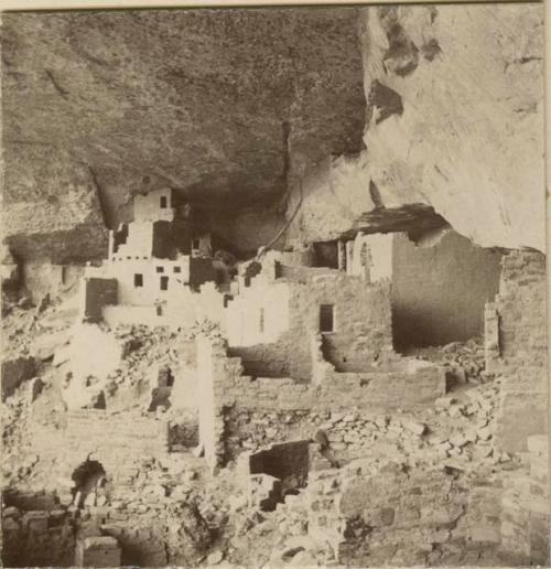 Cliff Palace ruins from south