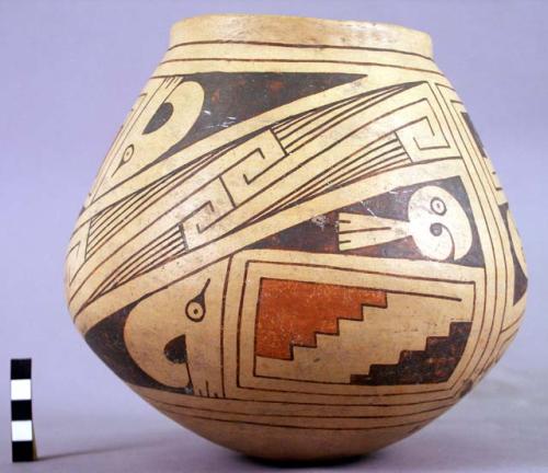 Jar, decorated ware